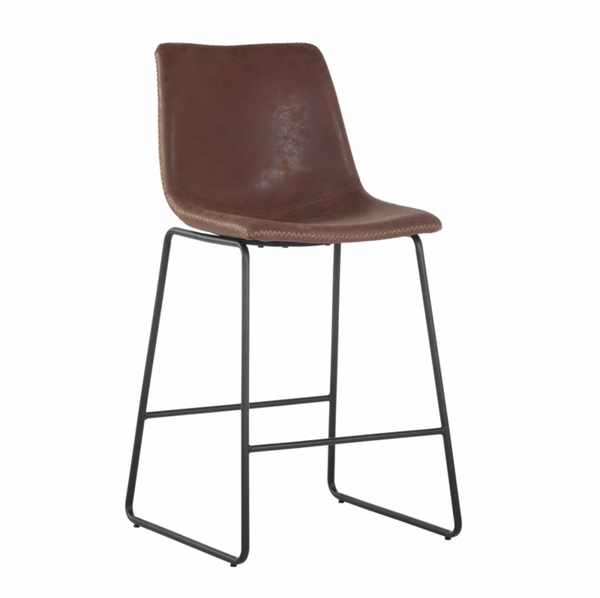 Casey Stool - Antique Brown