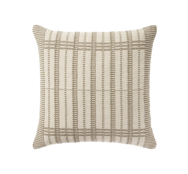 Magnolia Home - Marion Sage and Beige 22" Cushion