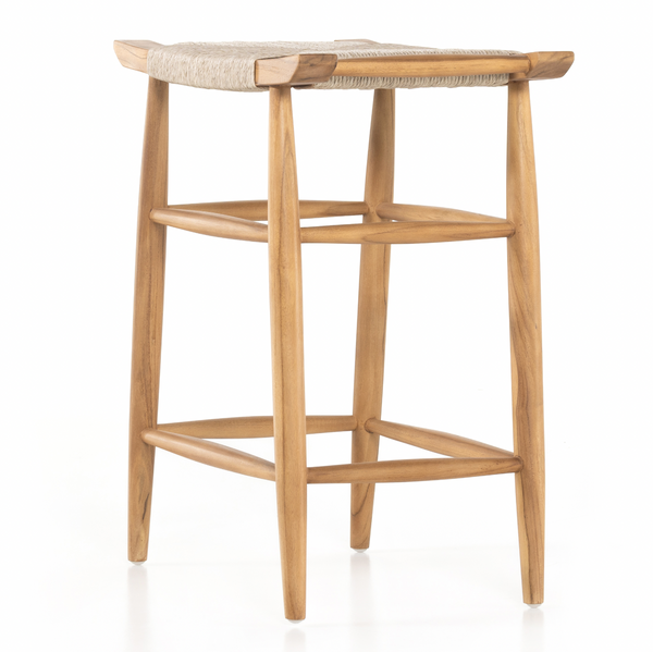 Robles Dining Stool - Natural Teak