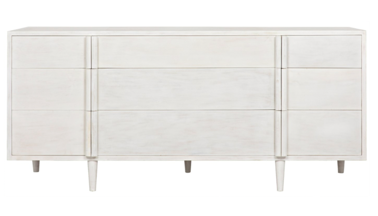 Morgan Main 6-Drawer Dresser Wh 3a A2