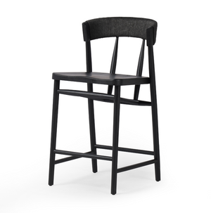 Buxton Stool - Black Oak