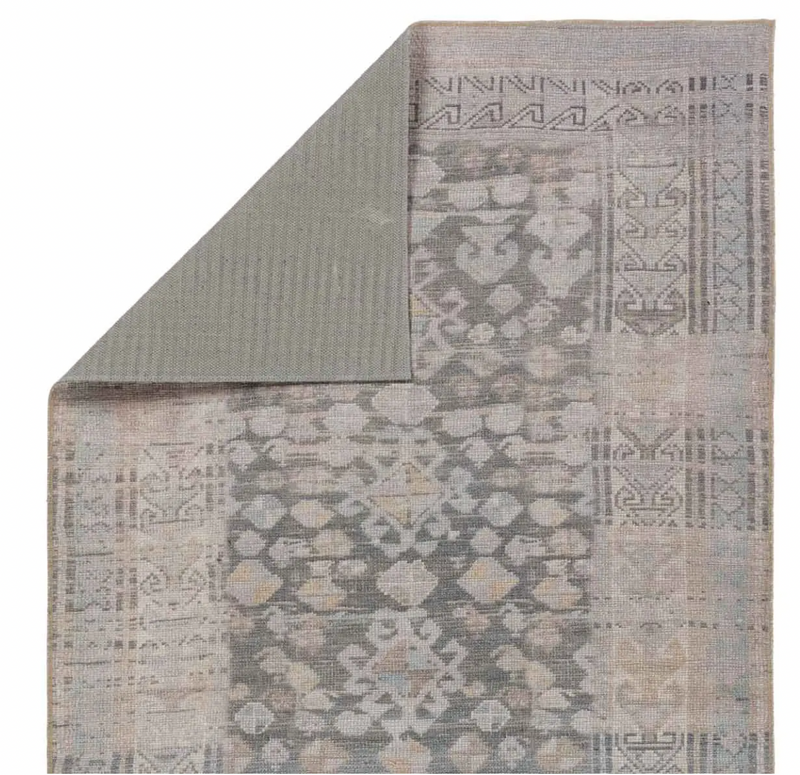 Canteena Silver and Parchment Area Rug