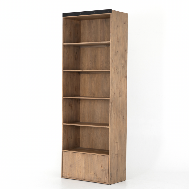 Bane Bookshelf - Smoked Pine