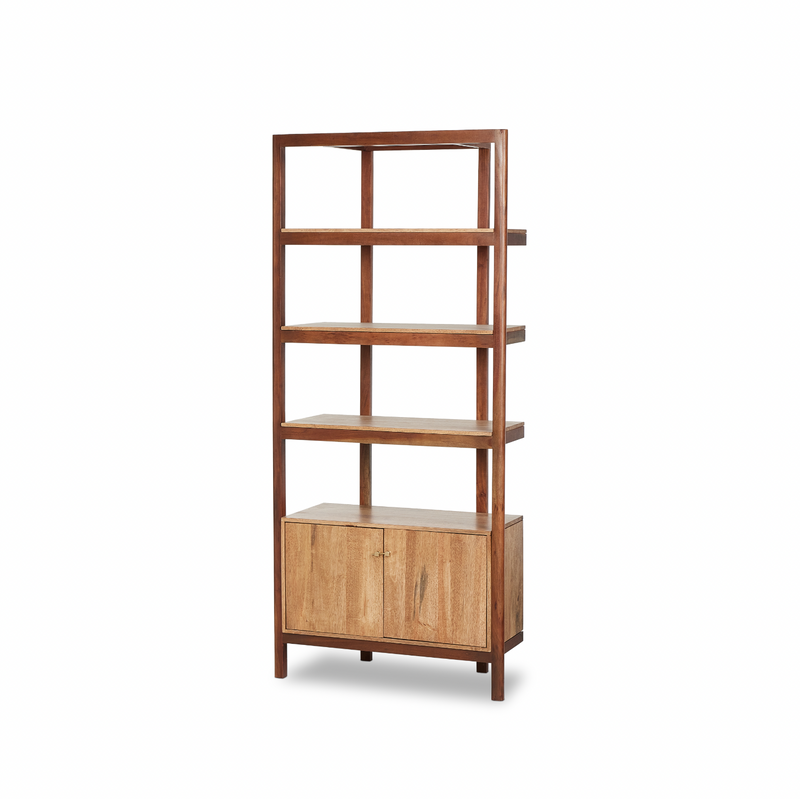 Reza Bookcase - Smoked Honey