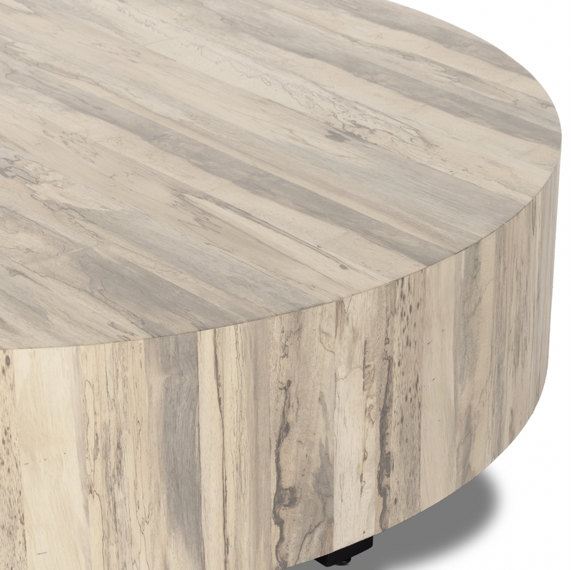 Hudson Large Coffee Table - Bleached Spalted Primavera