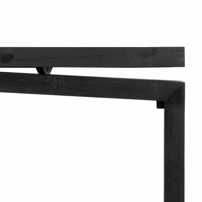 Matthes Console Table - Aged Black