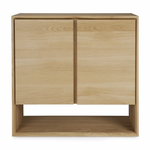 Oak Nordic Sideboard - 2 Door