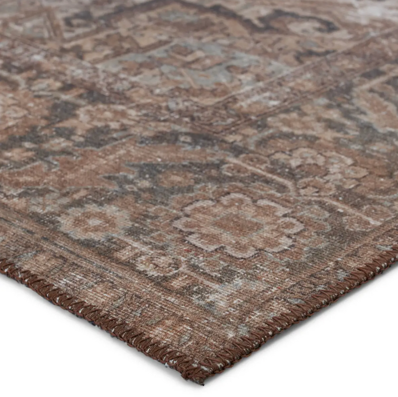Harman Coffee and Trellis Area Rug