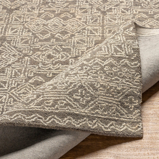 Gallaway Taupe and Cream Area Rug