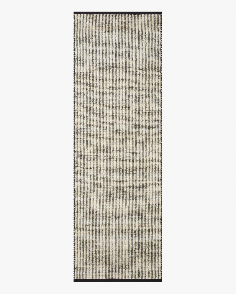 Colton Ivory and Black Area Rug