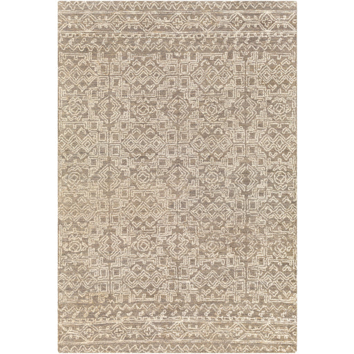Gallaway Taupe and Cream Area Rug