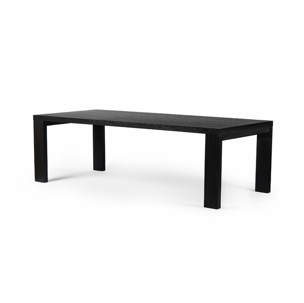 Millie Dining Table - Drifted Matte Black