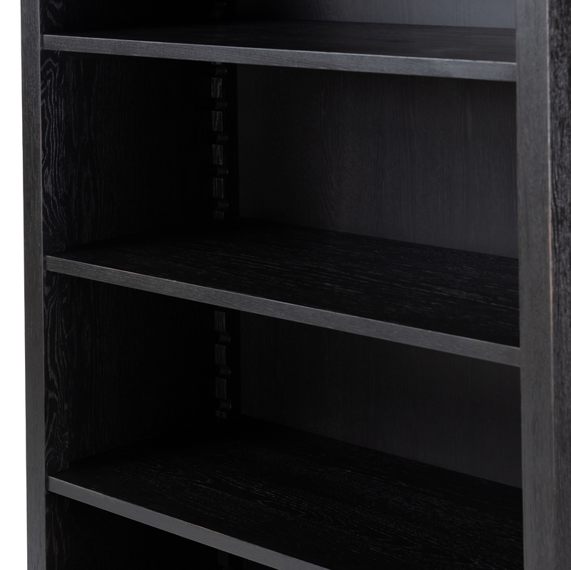 Admont Bookcase - Worn Black