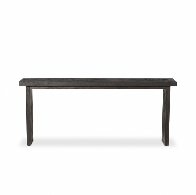Warby Console Table - Worn Black