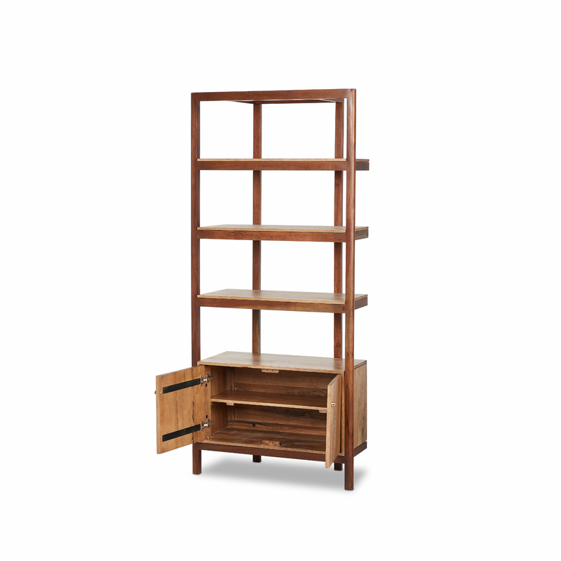 Reza Bookcase - Smoked Honey