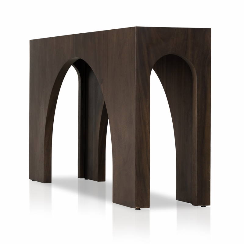 Fausto Console Table - Smoked Guanacaste