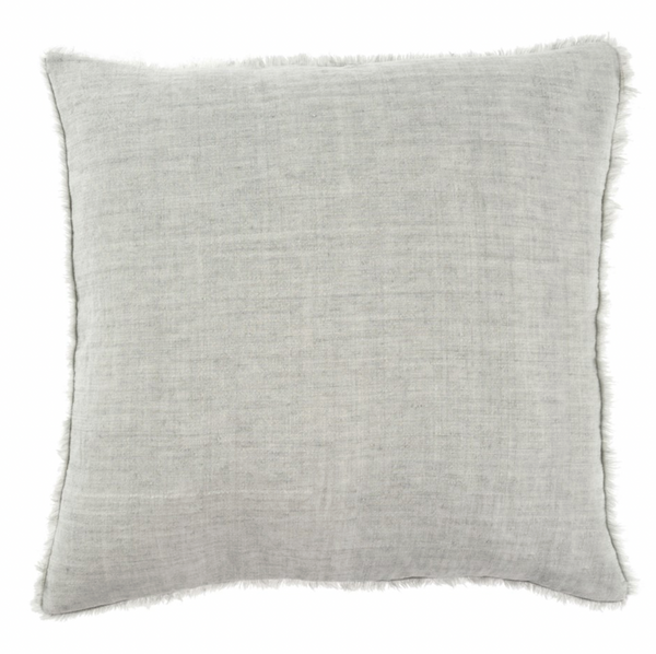 Lina Linen Pillow Flint Grey