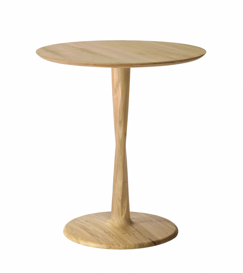 Torsion Round Dining Table - Oak