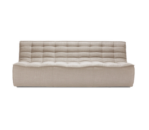 N701 Triple Seater Sofa - Beige