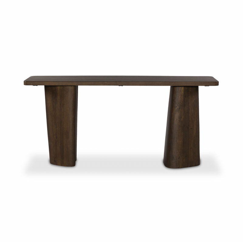 Myla Console Table - Aged Brown