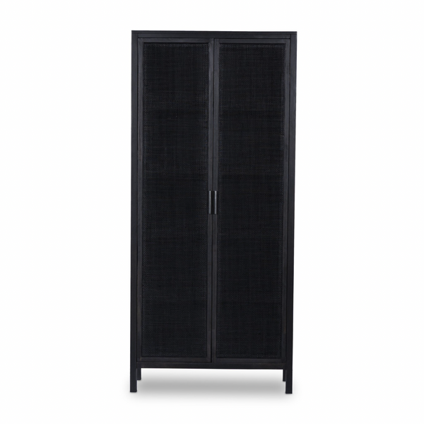 Caprice Tall Cabinet - Black