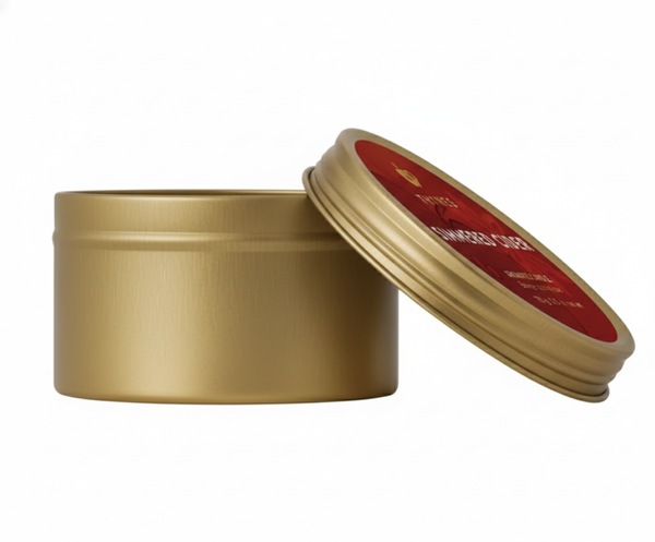 Simmered Cider Poured Candle, Travel Tin