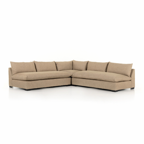 Grant 3-Piece Sectional - Heron Sand