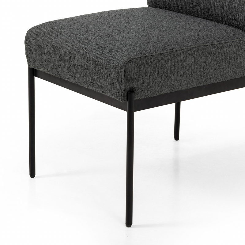Klein Dining Chair - Fiqa Boucle Slate