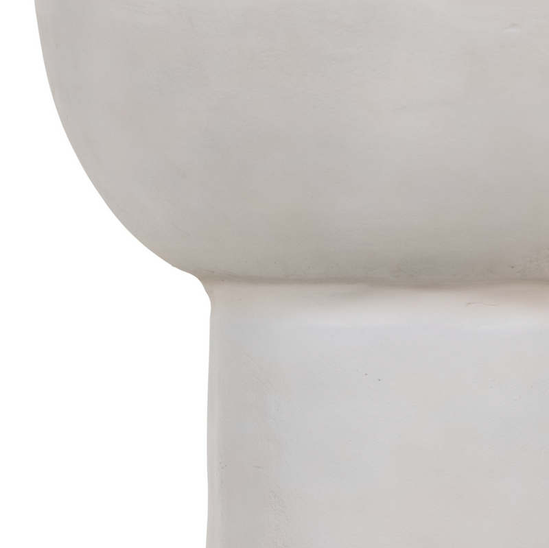 Searcy End Table - Textured Matte White