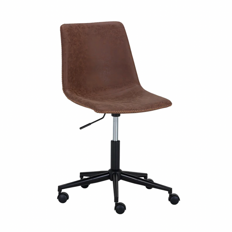 Casey Office Chair - Antique Brown