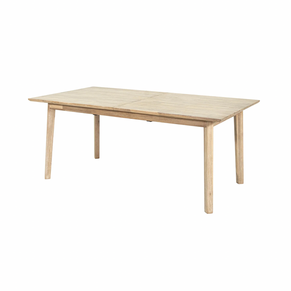 Magnolia Extension Dining Table - Whitewashed Natural