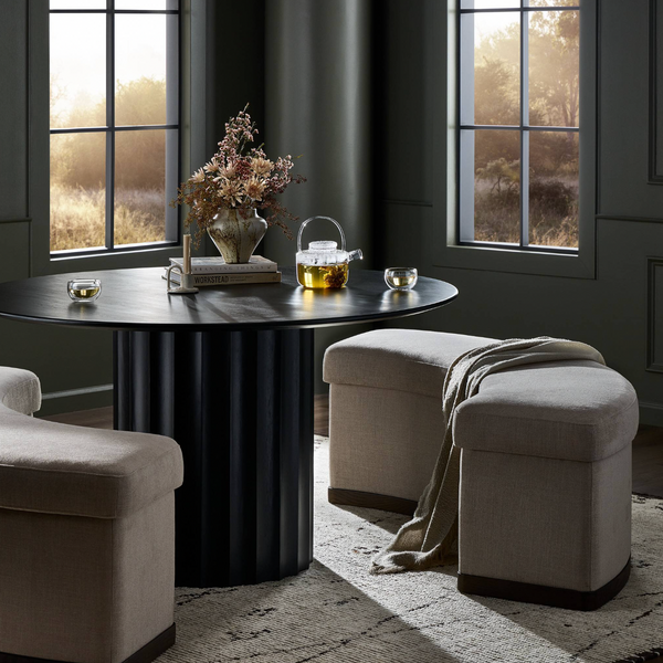 Candace Dining Bench - Harbor Sand