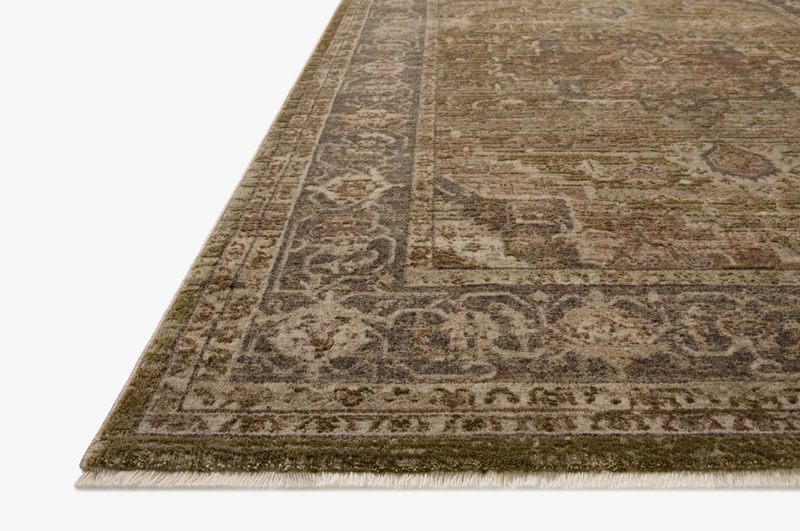 Haywood Moss and Charcoal Area Rug