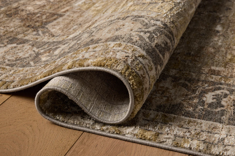 Haywood Moss and Charcoal Area Rug