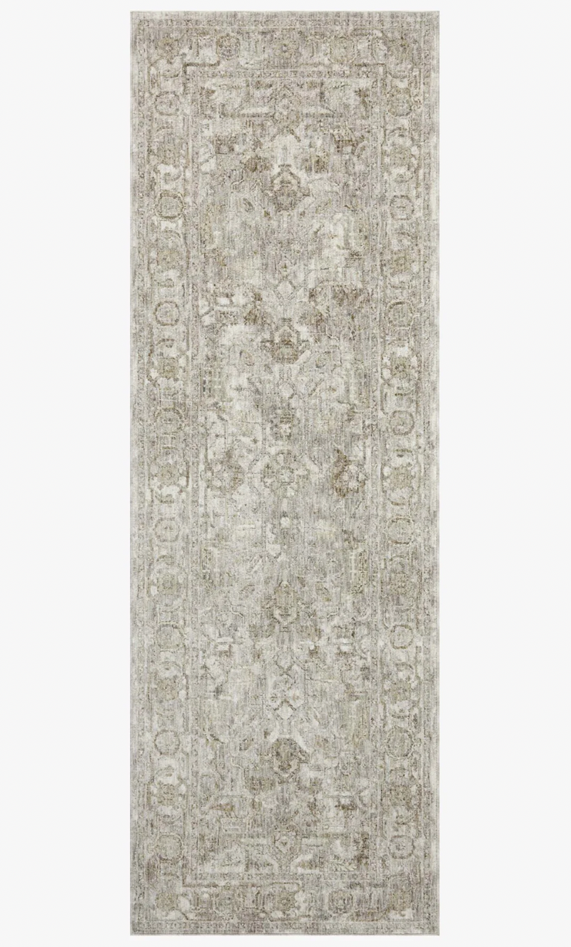 Amber Lewis × Loloi Honora Grey and Taupe Area Rug