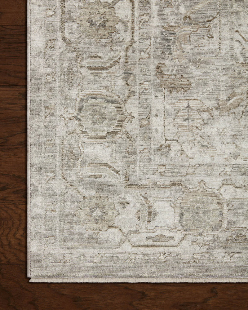 Amber Lewis × Loloi Honora Grey and Taupe Area Rug