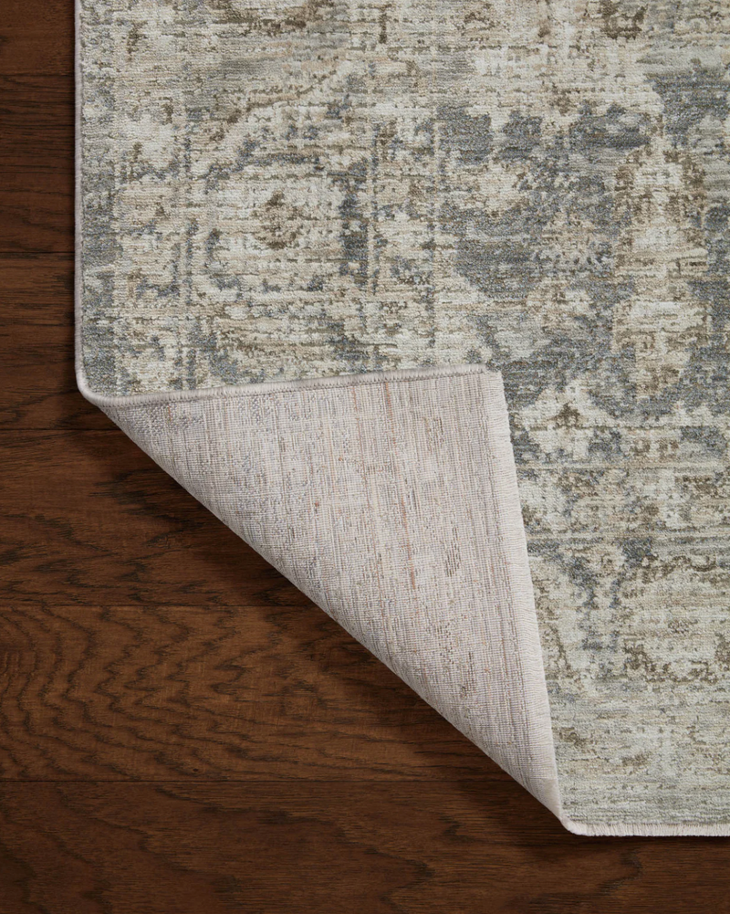 Amber Lewis × Loloi Honora Slate and Beige Area Rug