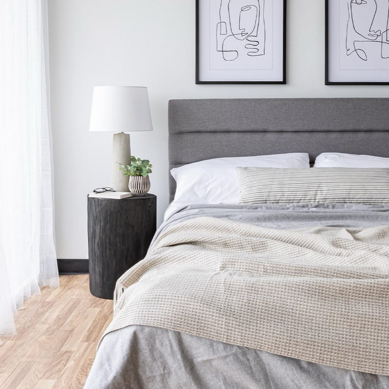 Jacqueline Storage Bed - Greige