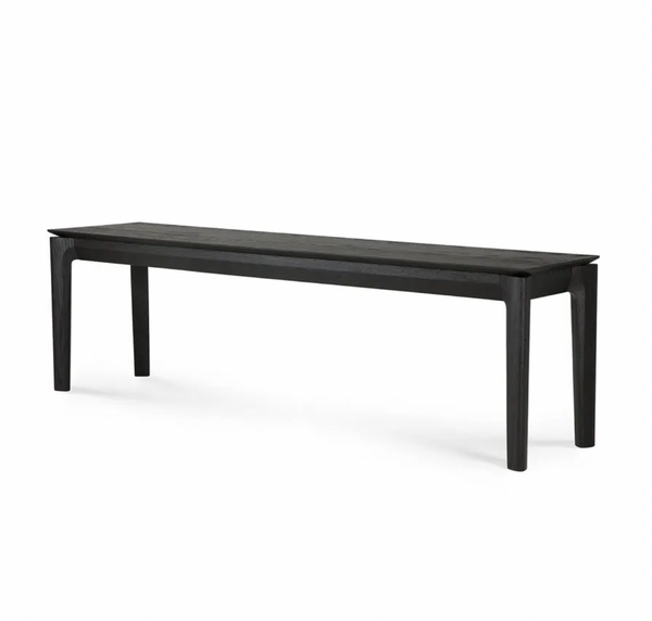 Oak Bok Bench - Black