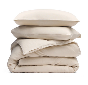 French Linen Duvet Cover - Oatmeal