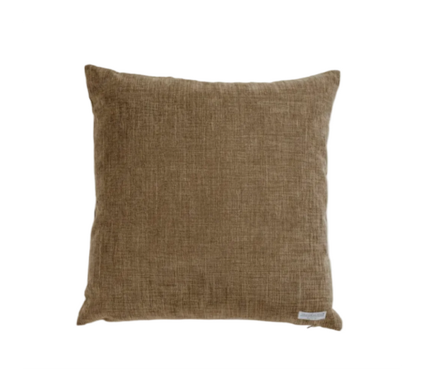 Aveline 24" Pillow - Mocha