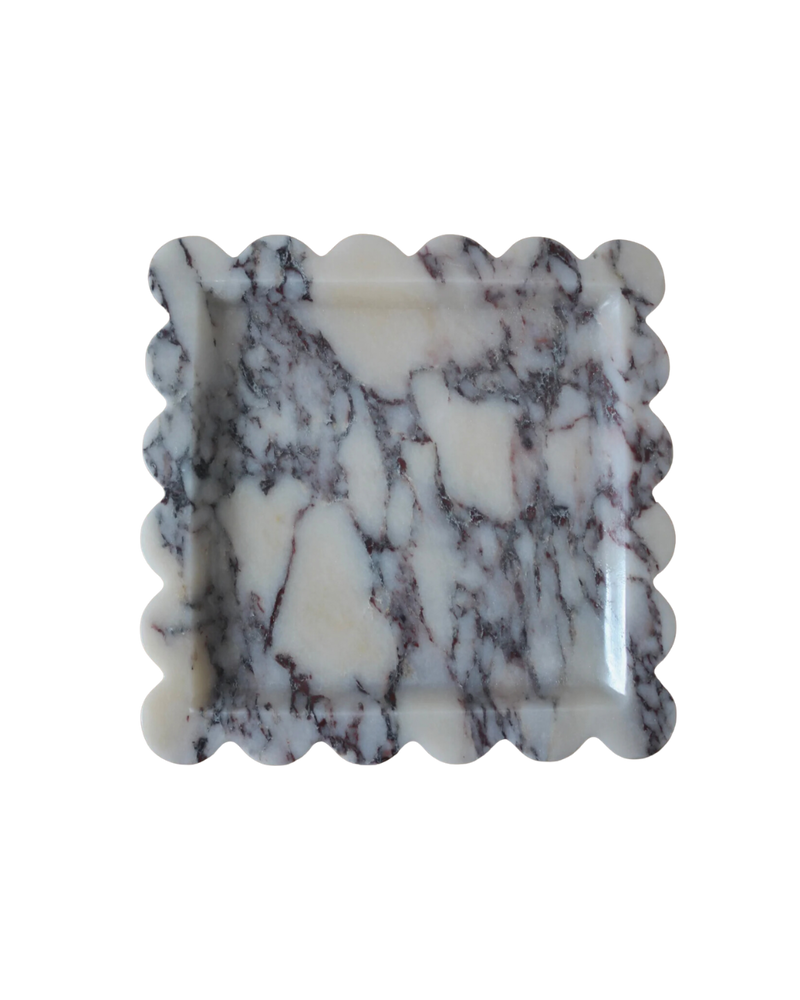 The Cyrus Tray- Marble Square