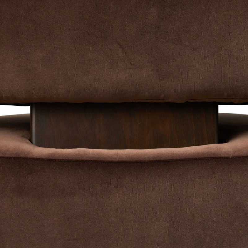 Ward Swivel Chair - Surrey Cocoa