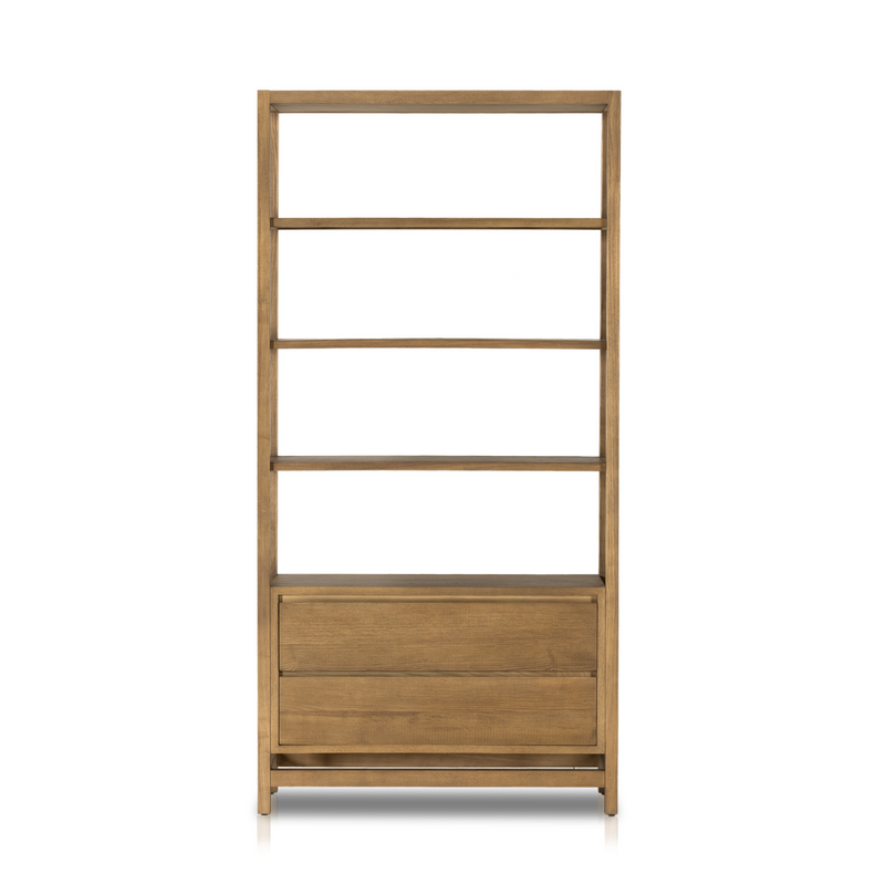 Roswell Bookcase - Toasted Ash