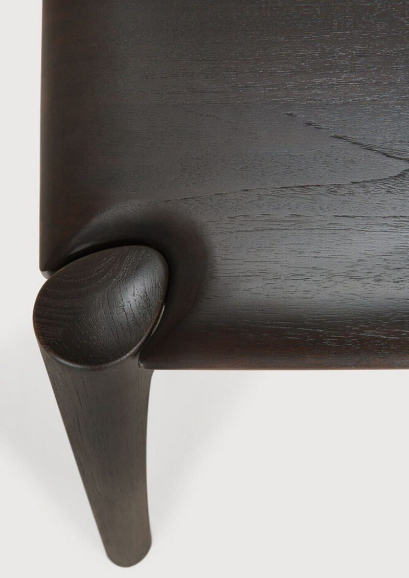 PI Dining Table - Teak Dark Brown