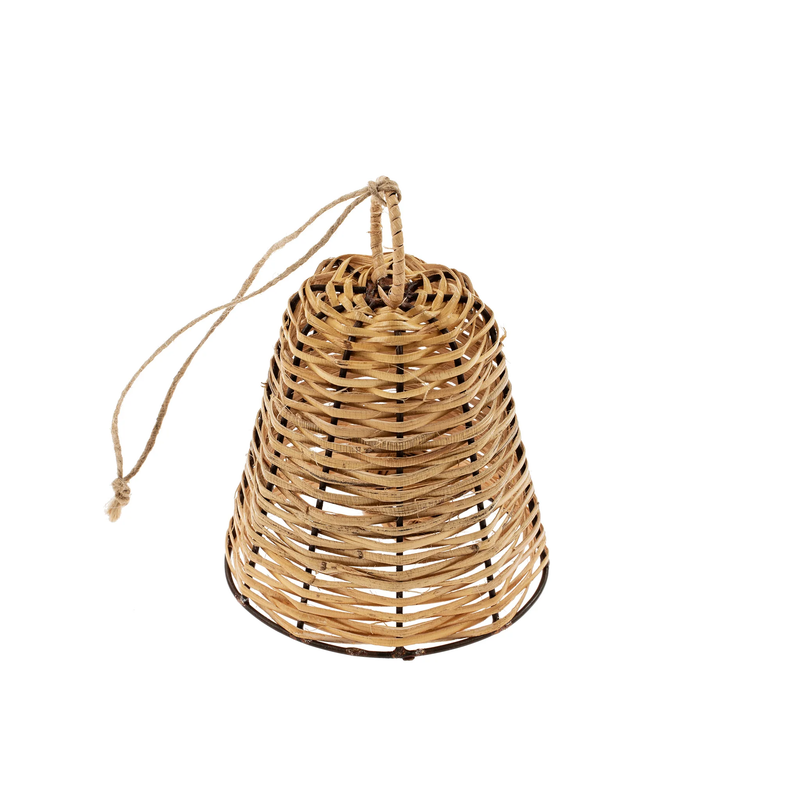Woven Cane Bell Small