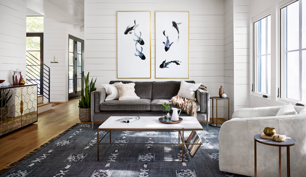 Emery Sofa - Sapphire Birch