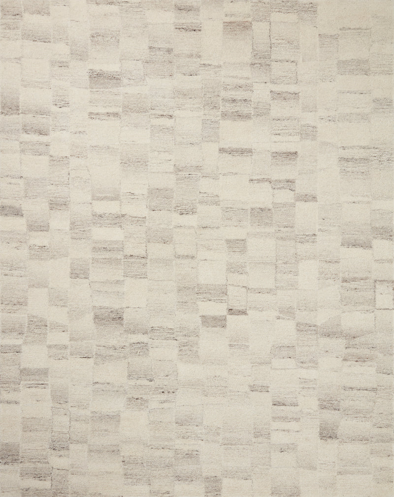 Amber Lewis - Rocky Ivory and Silver Area Rug