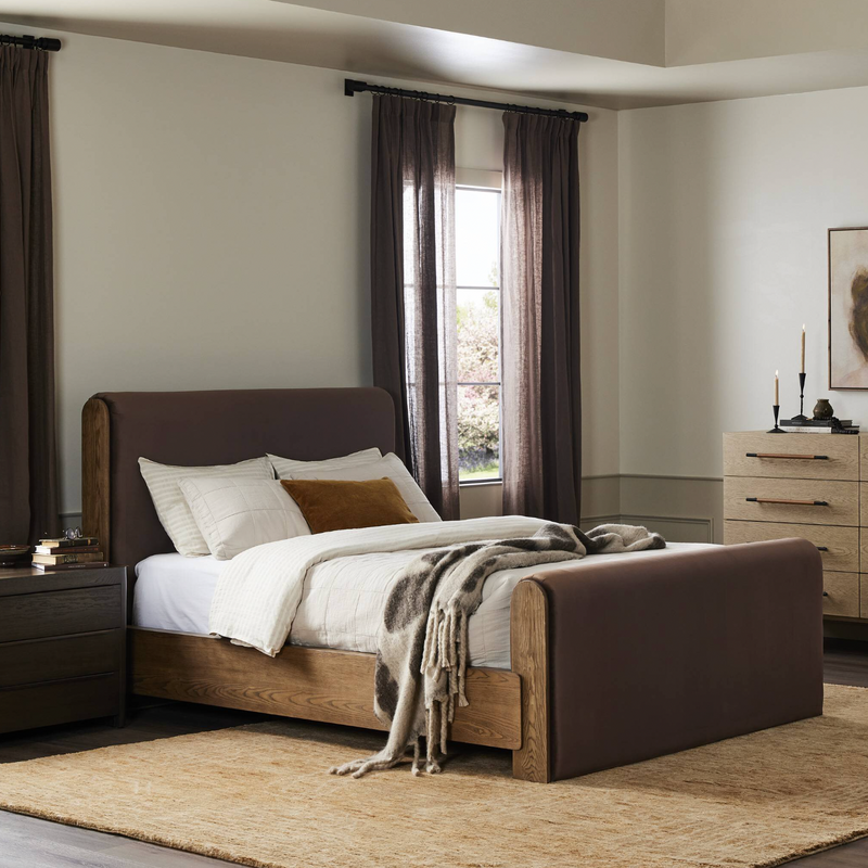 Sloane Bed - Surrey Cocoa