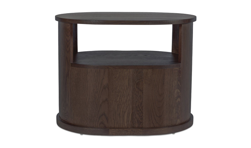 Rickie Nightstand Dark Brown